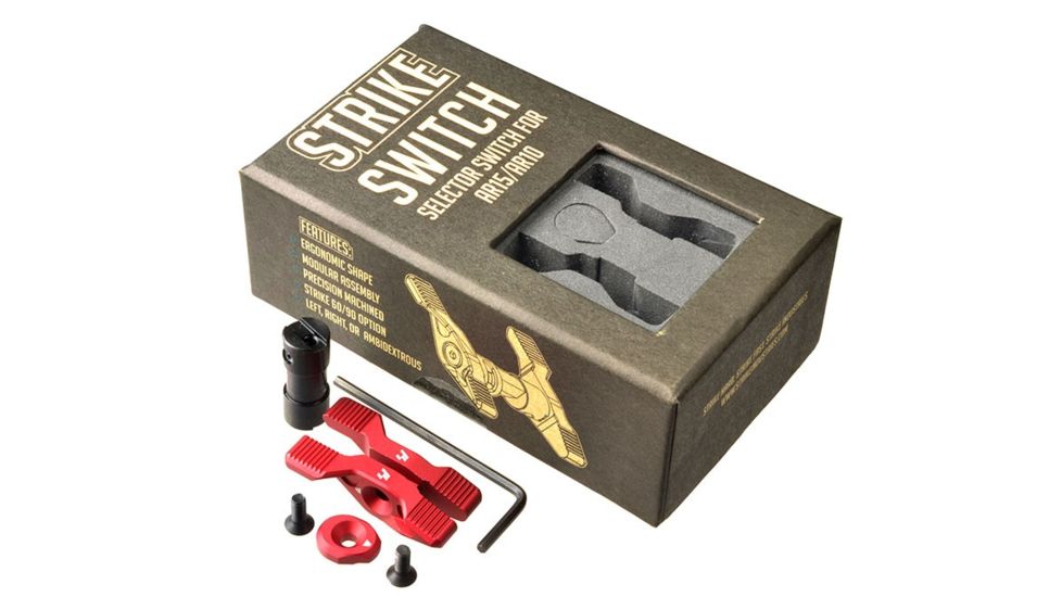 Strike Selector Switch, Black/Grey/Red/Blue