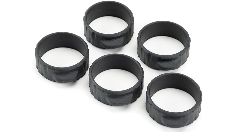 Strike Industries Strike Tactical Rubber Band - 34mm, 5-pack, Black, One Size, SI-BANGBAND-34MM-BK
