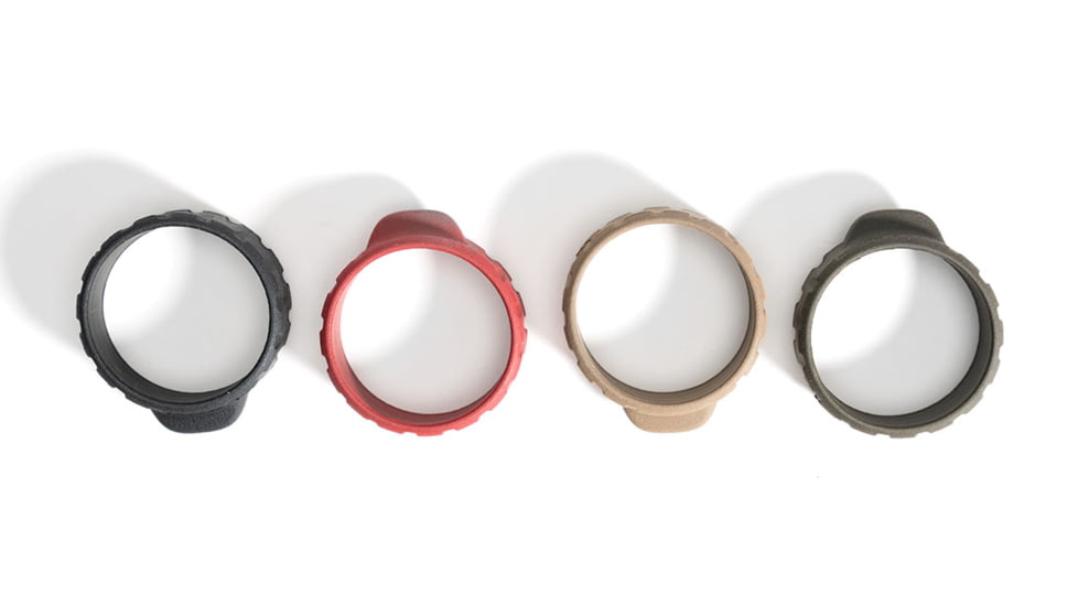 Strike Industries Strike Tactical Rubber Band - 34mm, 5-pack, Black, One Size, SI-BANGBAND-34MM-BK