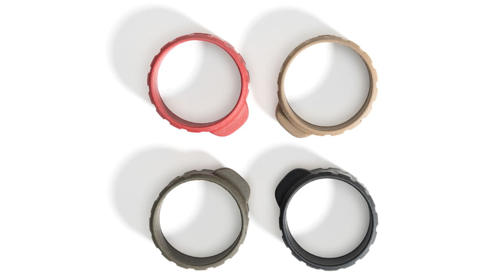 Strike Industries Strike Tactical Rubber Band - 34mm, 5-pack, Black, One Size, SI-BANGBAND-34MM-BK