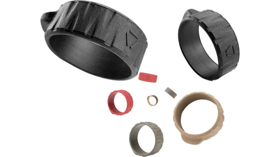 Strike Industries Bang Band Mini, 5 Pack, Black, One Size, SI-BANGBAND-34MM-BK