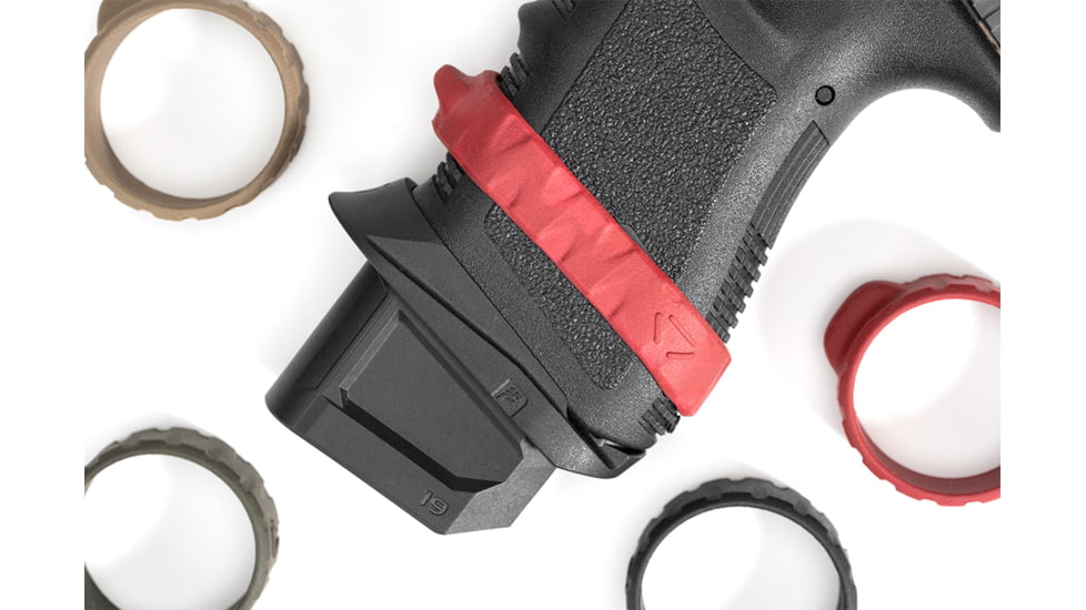 Strike Industries Strike Tactical Rubber Band - 34mm, 5-pack, Red, One Size, SI-BANGBAND-34MM-RED