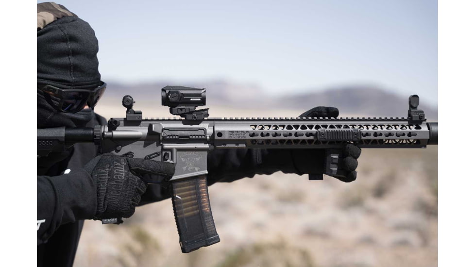 Strike Industries Strike Variable Optic Mount for Aimpoint Micro Standard, Black, SI-T1-VOM-BK