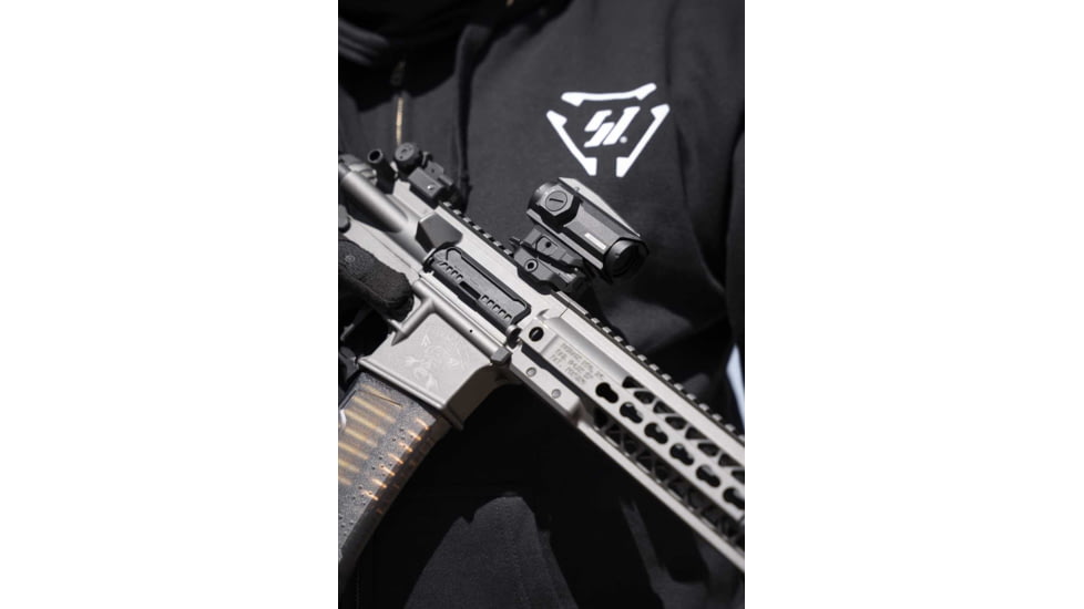 Strike Industries Strike Variable Optic Mount for Aimpoint Micro Standard, Black, SI-T1-VOM-BK