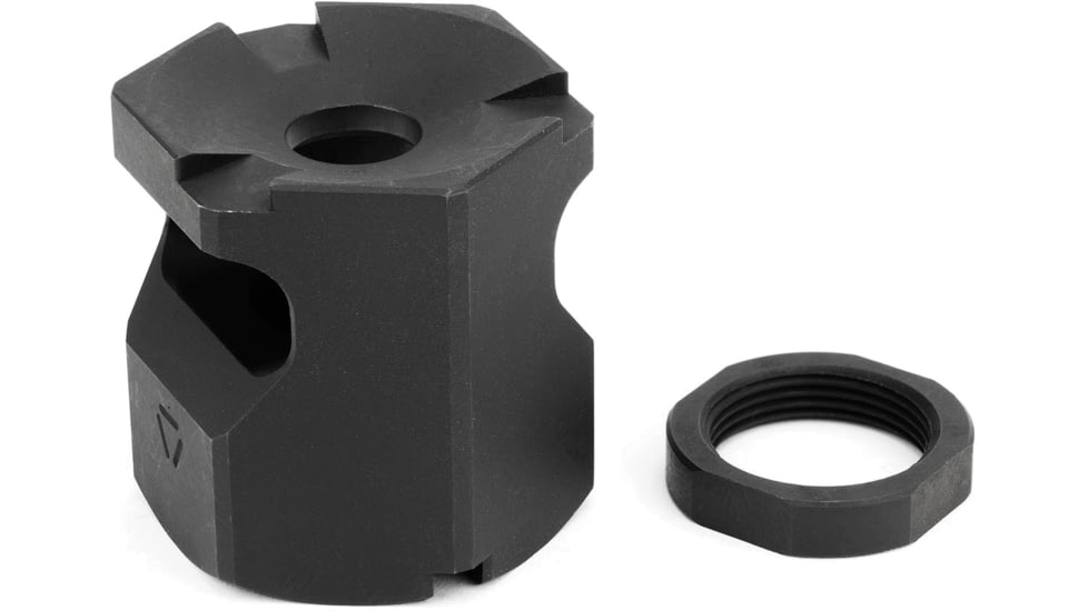 Strike Industries Strike X-Comp Mini Cookie Cutter 02 for M18x1 RH, Black, One Size, SI-XCOMP-CC-02