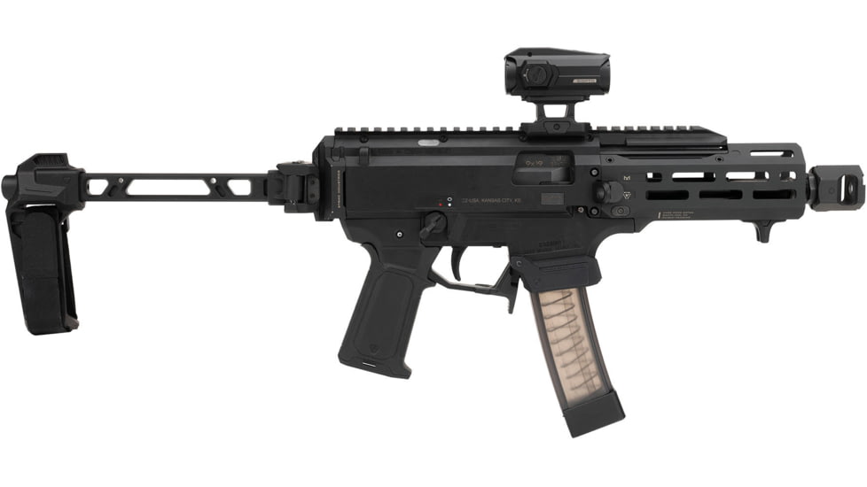 Strike Industries Strike X-Comp Mini Cookie Cutter 02 for M18x1 RH, Black, One Size, SI-XCOMP-CC-02