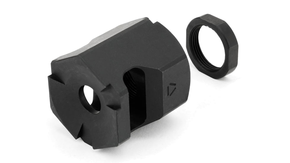 Strike Industries Strike X-Comp Mini Cookie Cutter 02 for M18x1 RH, Black, One Size, SI-XCOMP-CC-02