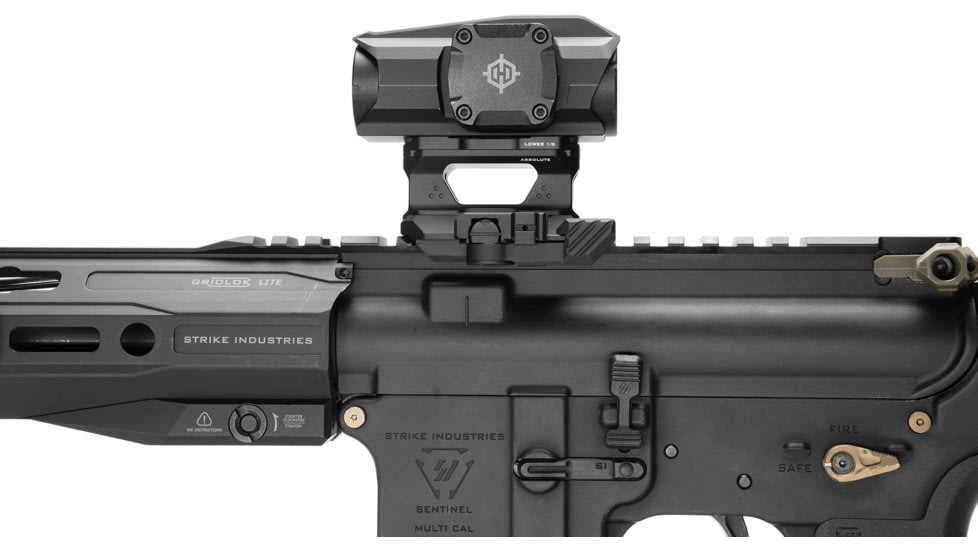 Strike Industries T1 QD Rail Apapter, Black, SI-T1-QDRA-BK