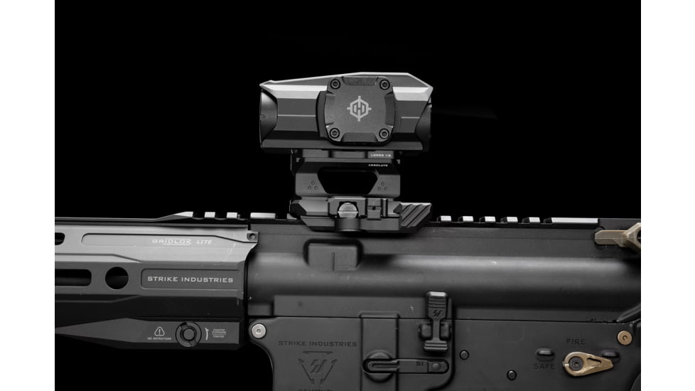 Strike Industries T1 QD Rail Apapter, Black, SI-T1-QDRA-BK