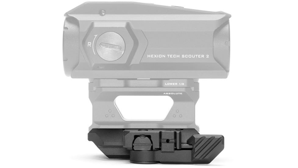 Strike Industries T1 QD Rail Apapter, Black, SI-T1-QDRA-BK