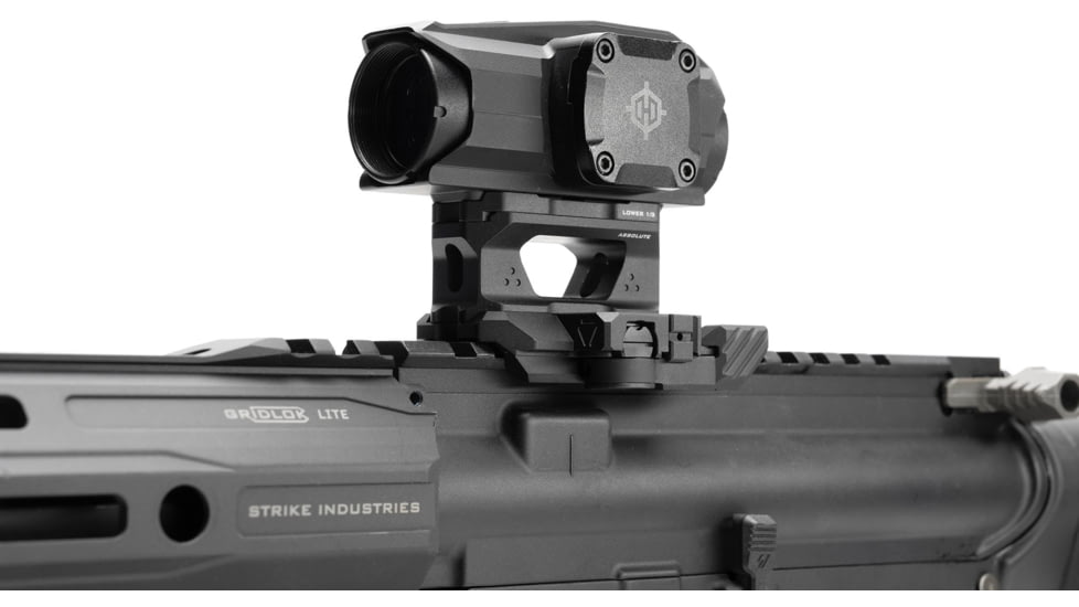 Strike Industries T1 QD Rail Apapter, Black, SI-T1-QDRA-BK