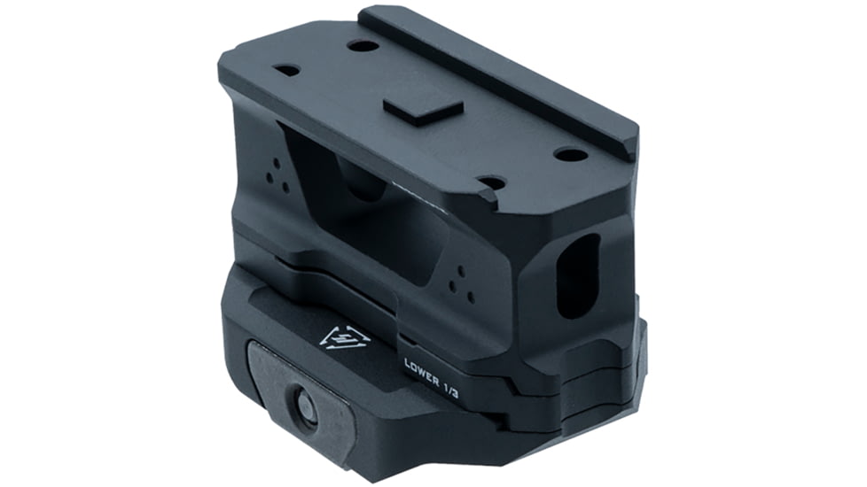 Strike Industries T1 Riser Mount for AR Platforms, Steel, TIII Hard Anodize, 2.3 oz, Black, One Size, SI-T1-RISER-BK