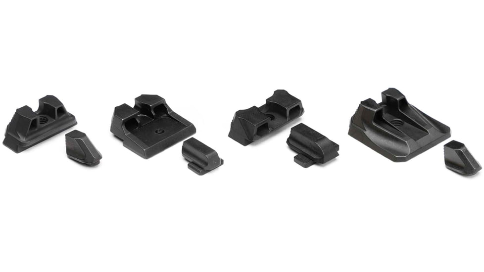 Strike Industries Taurus G2/G3 Iron Sights, Large Rear, Standard Height, Black, One Size, SI-TG2/3-SIGHTS-STN-L