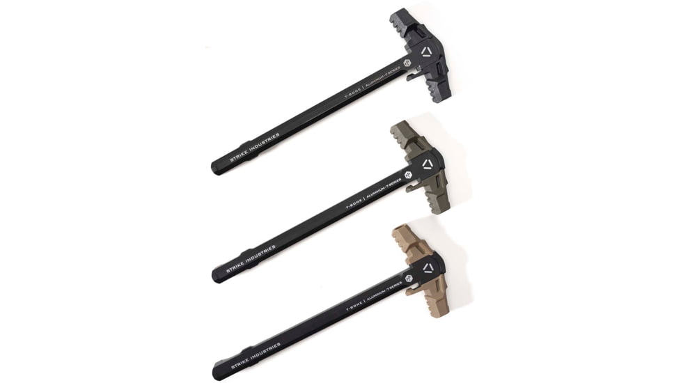 Strike Industries Tenderloin Latches Charging Handles, .223, Large, Black, SI-AR-TBCH-LATCH-L-BK