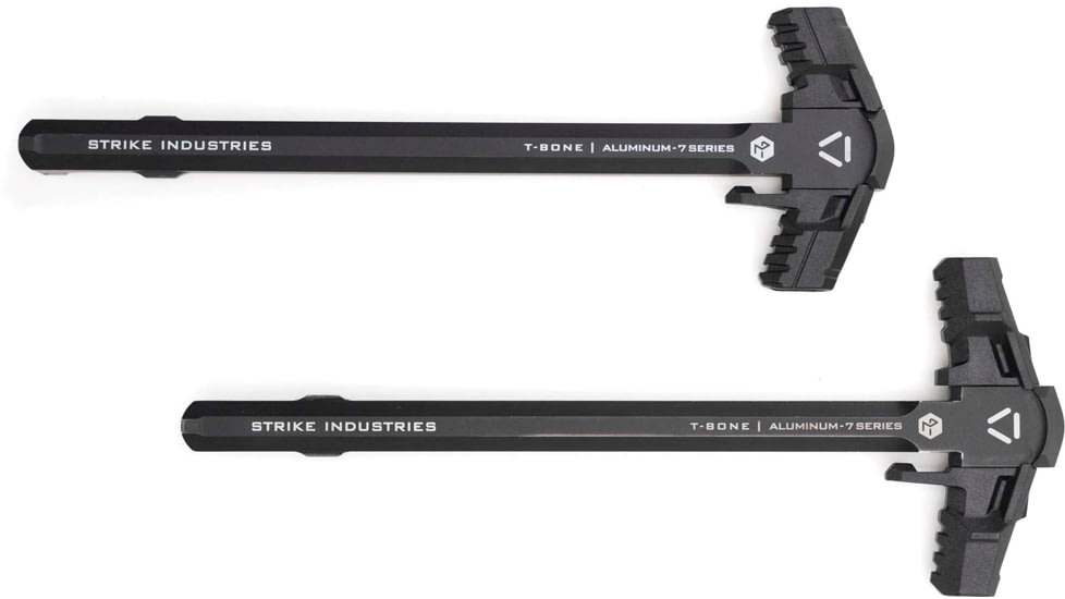 Strike Industries Tenderloin Latches Charging Handles, .223, Large, Black, SI-AR-TBCH-LATCH-L-BK
