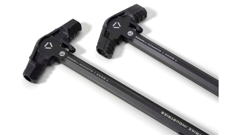 Strike Industries Tenderloin Latches Charging Handles, .223, Large, Black, SI-AR-TBCH-LATCH-L-BK