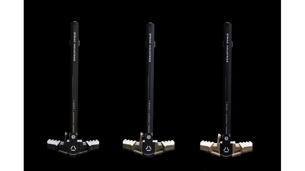 Strike Industries Tenderloin Latches Charging Handles, .223, Large, Black, SI-AR-TBCH-LATCH-L-BK