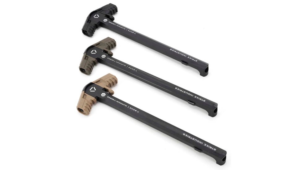 Strike Industries Tenderloin Latches Charging Handles, .223, Small, Black, SI-AR-TBCH-LATCH-S-BK