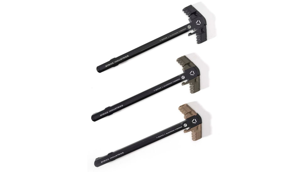 Strike Industries Tenderloin Latches Charging Handles, .223, Small, Black, SI-AR-TBCH-LATCH-S-BK