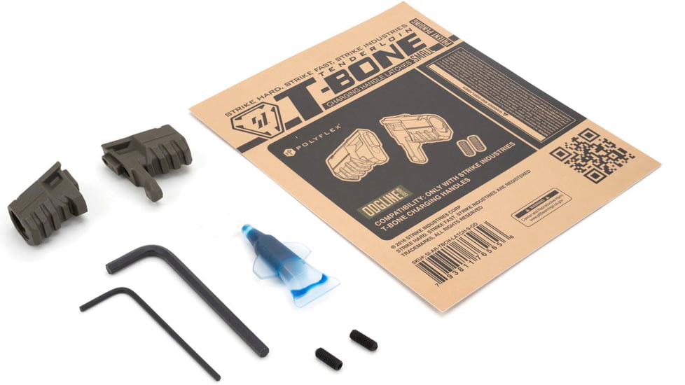 Strike Industries Tenderloin Latches Charging Handles, .223, Small, OD, SI-AR-TBCH-LATCH-S-OD