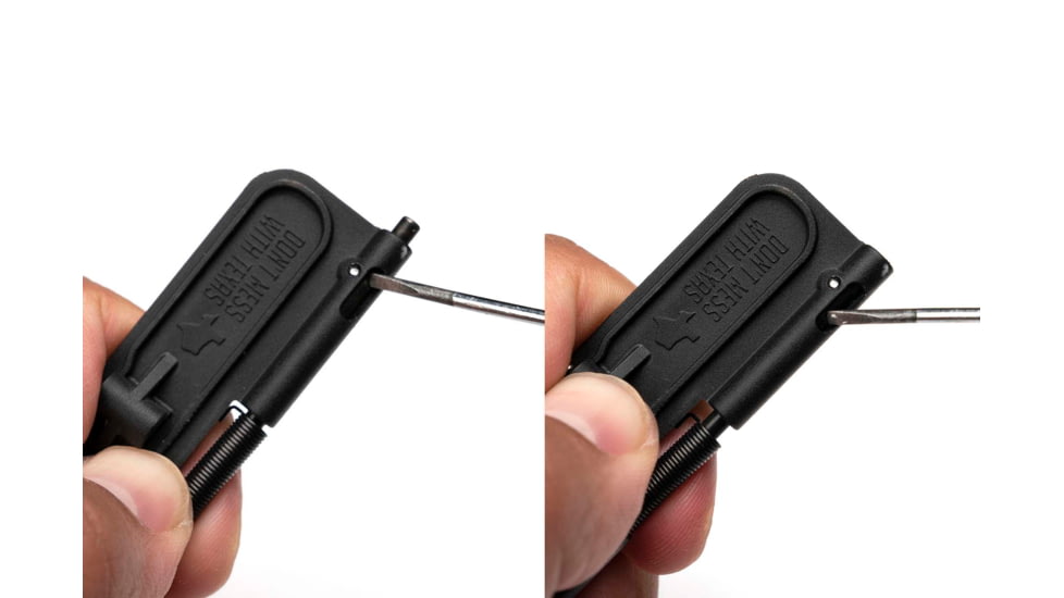 Strike Industries Texas Edition V1 AR .223/5.56mm Ultimate Dust Cover, SI-AR-UDC-E-TX-223-BK, Black, One Size, SI-AR-UDC-E-TX-223-BK