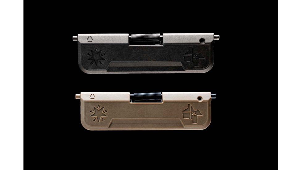 Strike Industries Texas Edition V1 AR .223/5.56mm Ultimate Dust Cover, FDE, SI-AR-UDC-E-TX-223-FDE