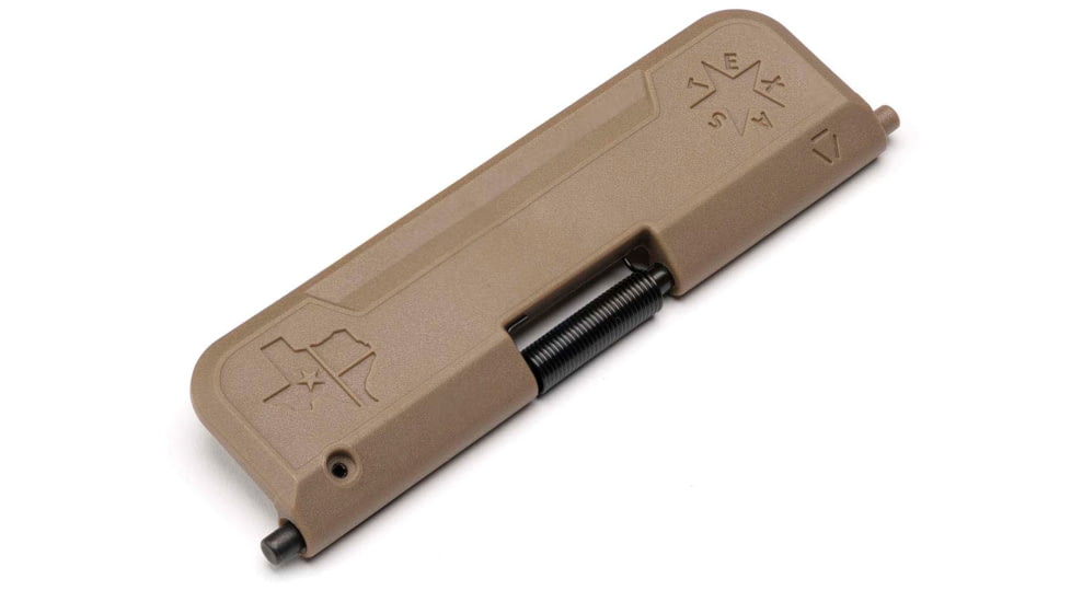 Strike Industries Texas Edition V1 AR .223/5.56mm Ultimate Dust Cover, SI-AR-UDC-E-TX-223-FDE, FDE, One Size, SI-AR-UDC-E-TX-223-FDE