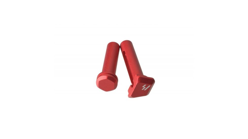 Strike Industries Ultra Light Pivot/Takedown Pins, Red, One Size, SI-AR-UL-EPTP-RED
