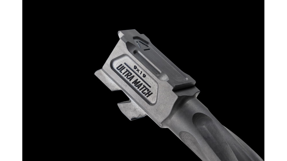 Strike Industries Ultra Match Barrel for the Glock 19, Black, One Size, SI-G-UM-BARREL-19-BK
