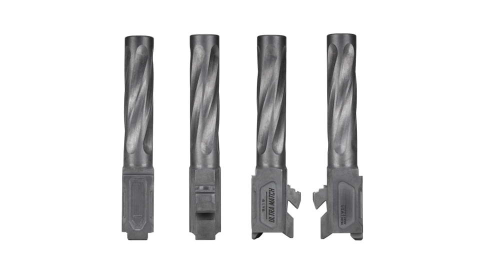 Strike Industries Ultra Match Barrel for the Glock 19, Black, One Size, SI-G-UM-BARREL-19-BK
