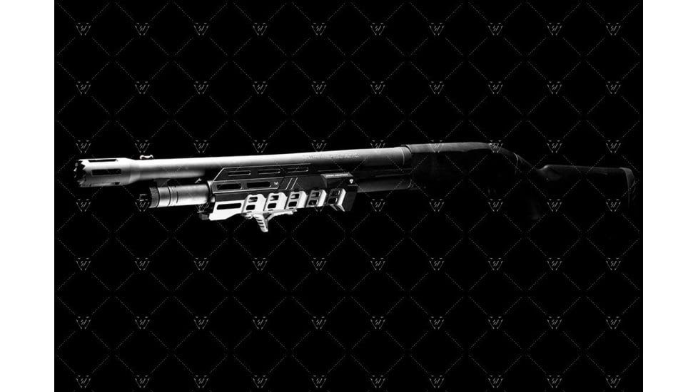 Strike Industries Valor of Action 10 M-Lok Handguard for Mossberg 500, 12ga, 6061 Aluminum, Black, One Size, SI-VOA-M500HG-BK