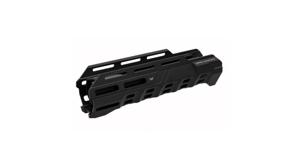 Strike Industries Valor of Action 10 M-Lok Handguard for Remington 870, 12ga, 6061 Aluminum, Black, One Size, 793811763188
