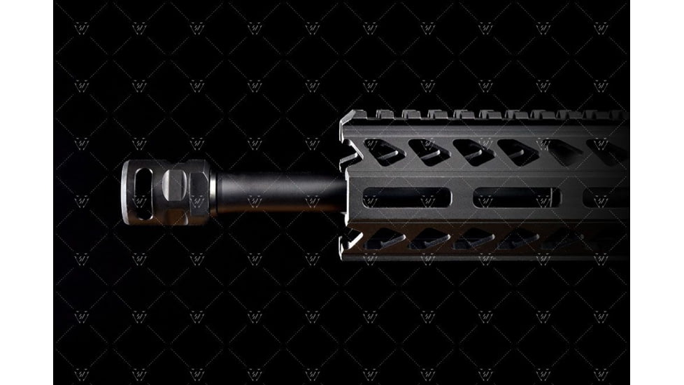 Strike Industries War Hog Comp for 5.56. QPQ finish, Black, One Size, SI-WHComp-556