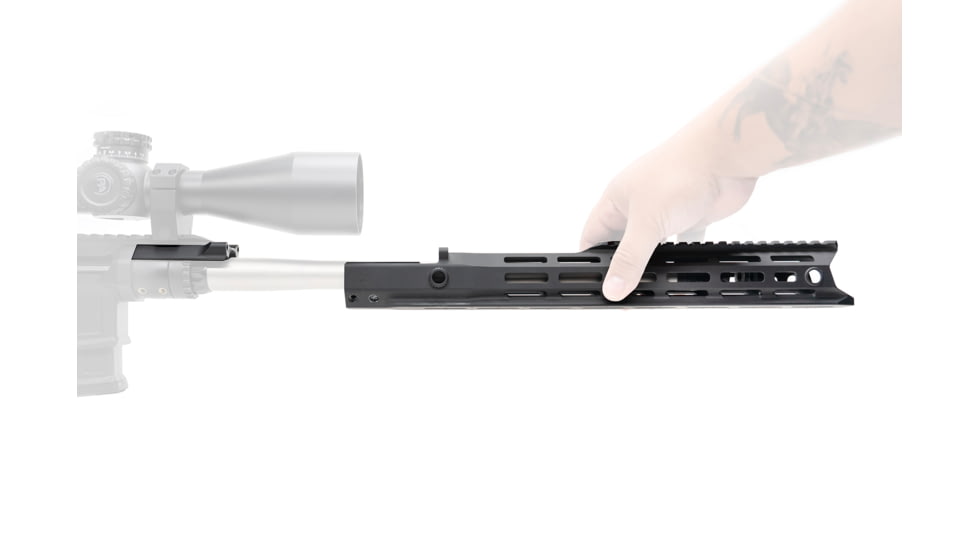 Strike Industries X-Axis SIG Cross M-LOK Rifle Handguard, 15in, Black, SI-XA-HG-CROSS-BK