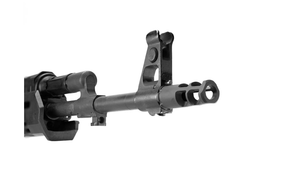 Strike Industries XLogic AK Ghost Muzzle Brake for 7.62x39, Black, One Size, SI-AK-GHOST-7.62