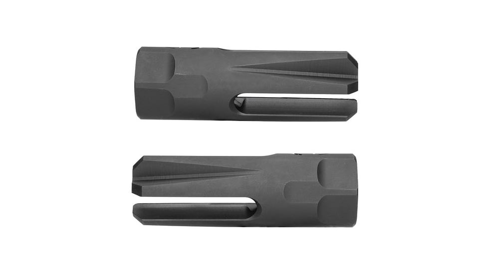 Strike Industries XLogic AR Widow 3 Prong Flash Hider, 5.56mm NATO, .223 Remington , 1/2x28, Black, SI-AR-WIDOW-FH-223/5.56