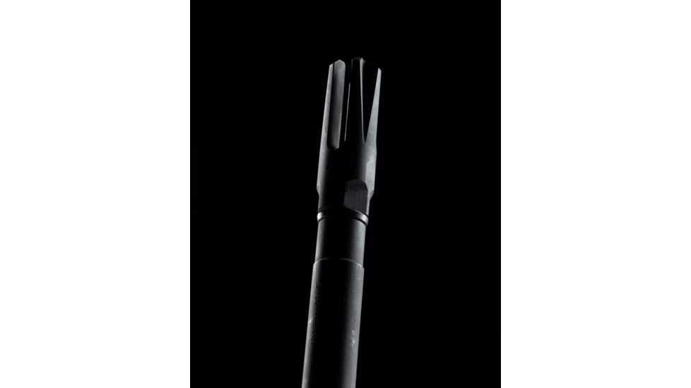 Strike Industries XLogic AR Widow 3 Prong Flash Hider, 5.56mm NATO, .223 Remington , 1/2x28, Black, SI-AR-WIDOW-FH-223/5.56