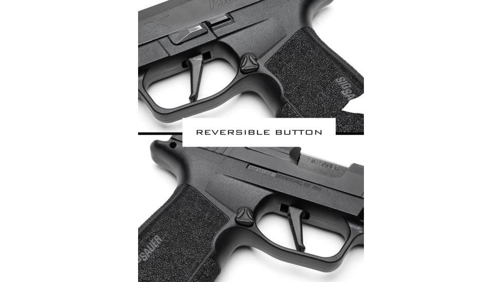 Strike Industries Xmacro SIG SAUER P365 Pistol Magazine Release, Black, SI-P365-XM-MR