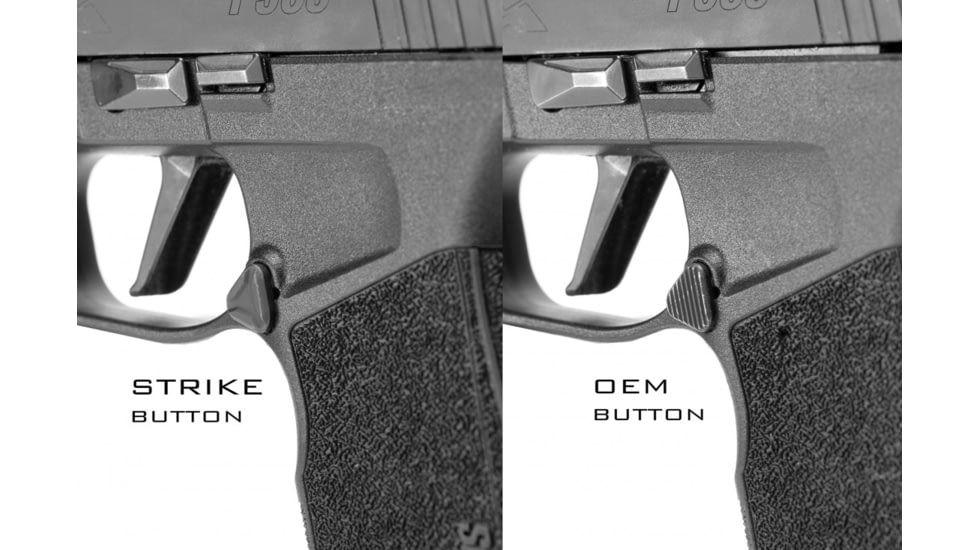 Strike Industries Xmacro SIG SAUER P365 Pistol Magazine Release, Black, SI-P365-XM-MR