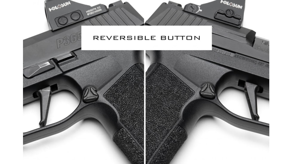 Strike Industries Xmacro SIG SAUER P365 Pistol Magazine Release, Black, SI-P365-XM-MR