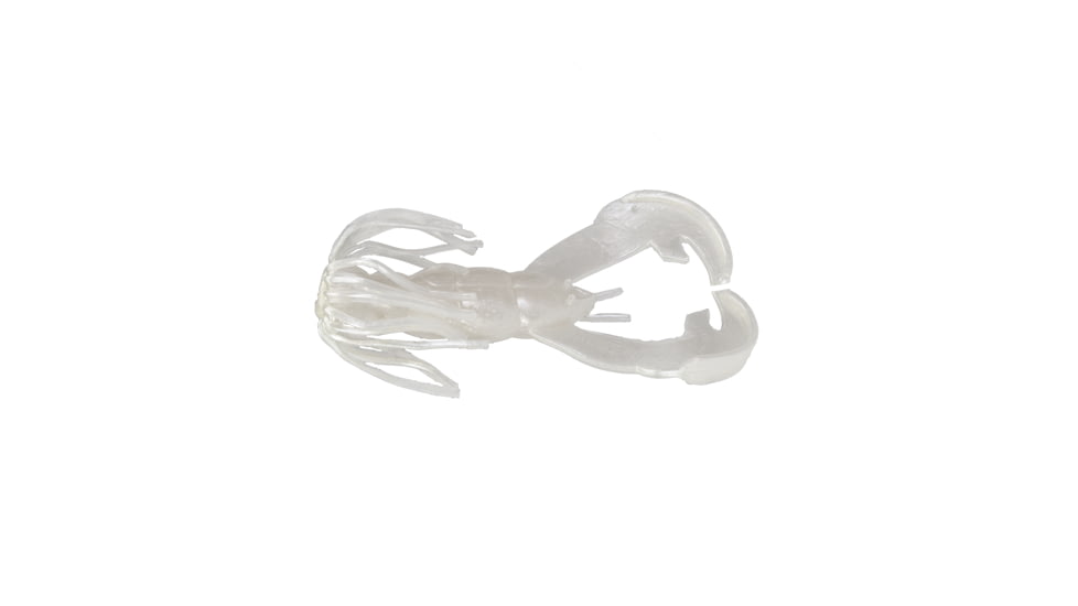 Strike King Baby Luau Craw, Pearl, 3in, RGBLCRW-84