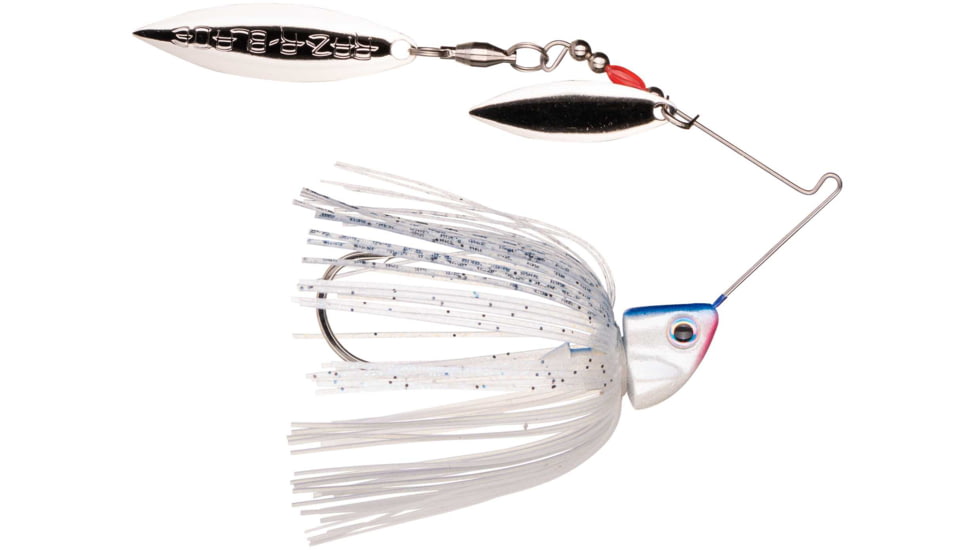 Strike King Burner Spinnerbait, Blue Shad, 1/4oz, 1 Pack, BURN14-209S