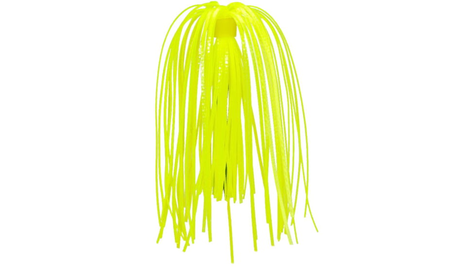 Strike King Diamond Dust Skirt+U415, Hot Solid Chartreuse, 3 Pack, 33-70
