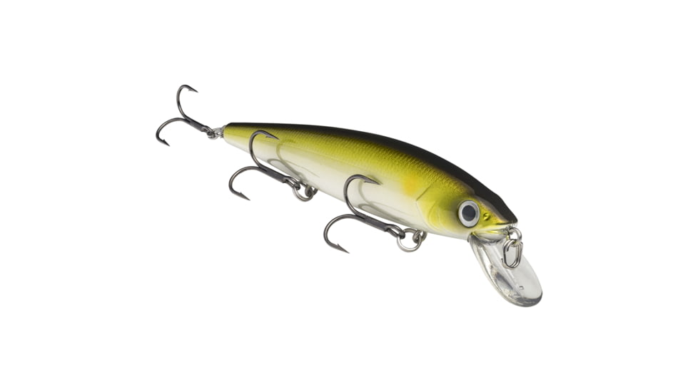 Strike King KVD Jerkbait 300 Fishing Lure, Medium Diving Jerkbait, Chrome AYU, 1/2oz, HCKVDJ300-504, HCKVDJ300-504