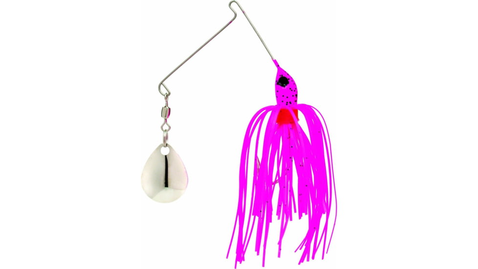 Strike King Micro-King Spinnerbait, Pink, 1/16oz, 1 Pack, MC-98