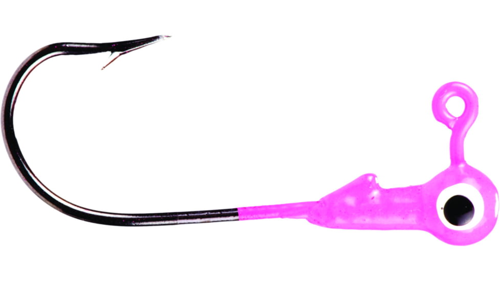 Mr. Crappie Jig Head, 1/8oz, Pink, MRCJH18-98