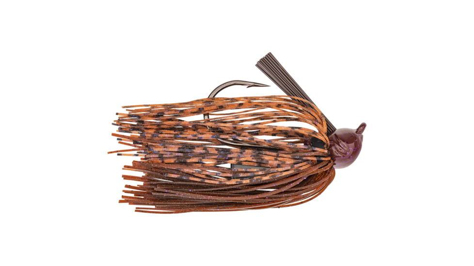 Strike King Premier Pro-Model Jig Fishing Lure, Casting Jig, PB&amp;J, 3/8oz, PPJ38-51, PPJ38-51