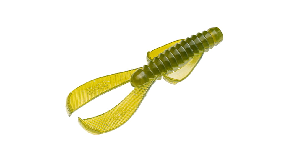 Strike King Rage Ned Bug Fishing Lure, Soft Plastic Craw, Moon Juice, 2 1/2in, 9-Pack, RGNBUG-850, RGNBUG-850