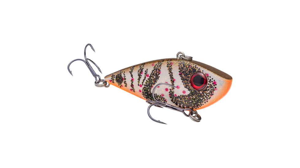 Strike King Red Eyed Shad Tungsten 2-Tap, Lipless Crankbait Fishing Lure, Albino Craw, 1/2oz, REYESDTT12-454, REYESDTT12-454