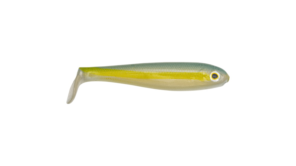 Strike King Shadalicious Fishing Lure, Soft Plastic Swimbait, Sexy Blue Back Herring, 3 1/2in, 6-Pack, SHDLC3.5-586, SHDLC3.5-586